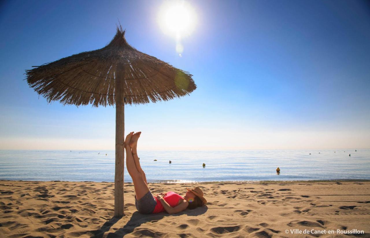 "Eden" Exceptionnel! Vue Mer 10M De La Plage Parking Prive Gratuit A 100M Canet-en-Roussillon Exterior foto