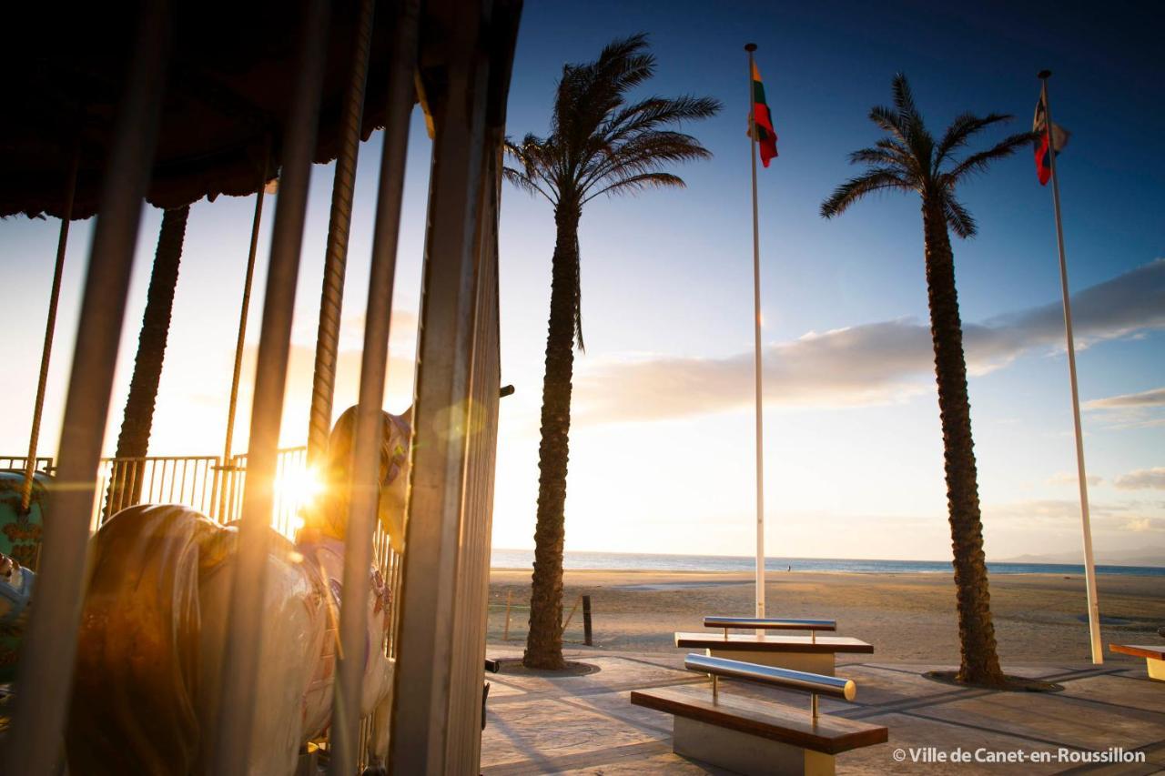 "Eden" Exceptionnel! Vue Mer 10M De La Plage Parking Prive Gratuit A 100M Canet-en-Roussillon Exterior foto