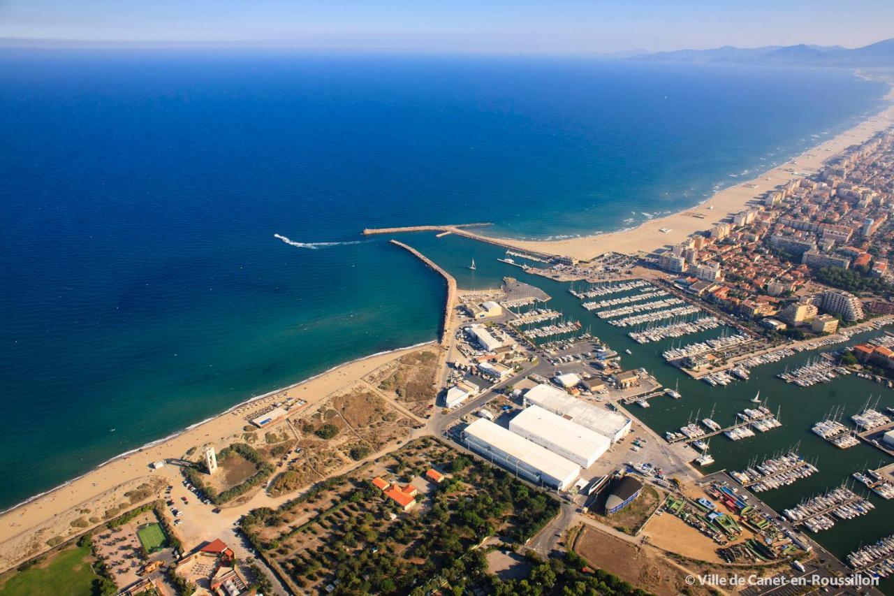 "Eden" Exceptionnel! Vue Mer 10M De La Plage Parking Prive Gratuit A 100M Canet-en-Roussillon Exterior foto